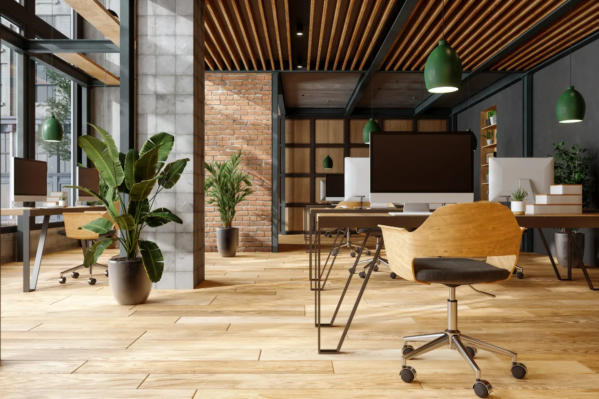 agencement de bureaux professionnels en entreprise